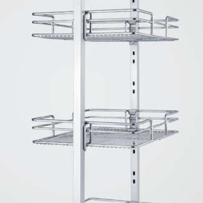 Teleskopik Raylı Tel Kiler / Telescopic Larder